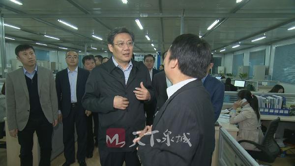 热烈欢迎山东省委副书记、济南市委书记王文涛莅临博科调研