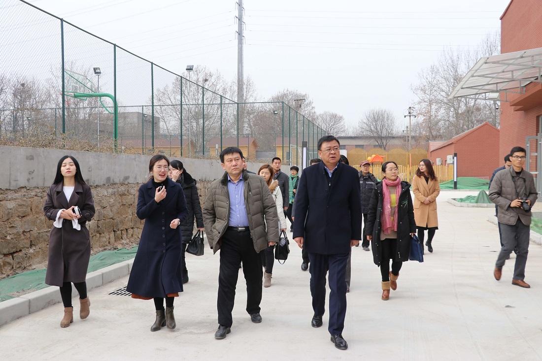 济南市委组织部武毅处长一行莅临唐冶青创谷调研指导